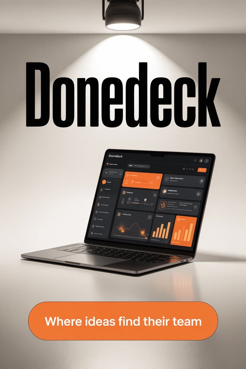 DoneDeck — productivity startup project by Void Walkers student lab